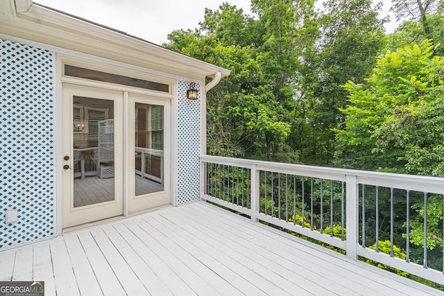 370 Grand Teton Cir, Fayetteville, GA 30215 - view of wooden deck