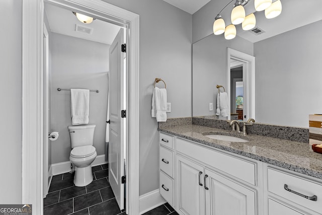 55 Jolie Ln, Sharpsburg, GA 30277 - bathroom featuring vanity and tile patterned flooring