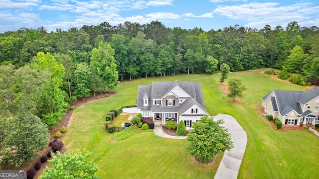 55 Jolie Ln, Sharpsburg, GA 30277 - view of subject property featuring a forest