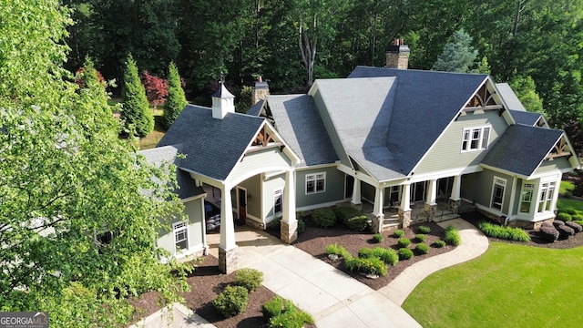 114 Trinity Hollow Dr, Canton, GA 30115 - aerial view of property and surrounding area