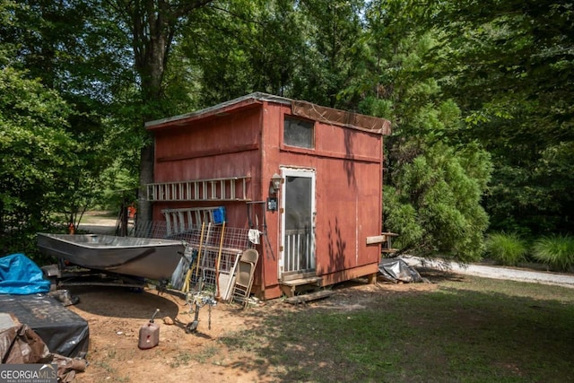 1079 Hardeman Farm Rd, Carnesville, GA 30521 - view of outbuilding