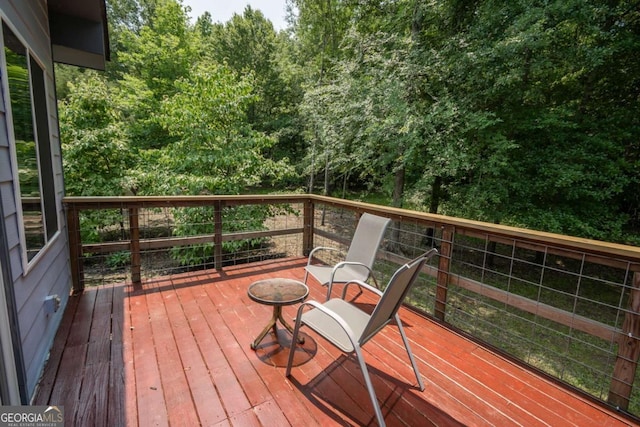 1079 Hardeman Farm Rd, Carnesville, GA 30521 - view of deck