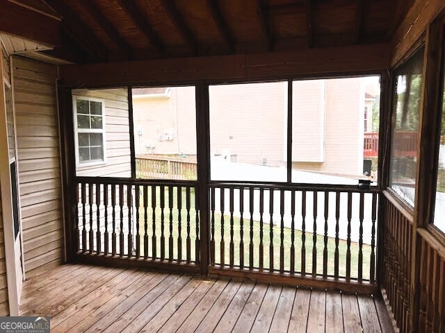 149 Titan Rd, Stockbridge, GA 30281 - view of unfurnished sunroom