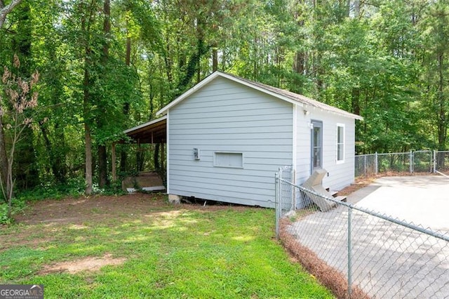 76 Vaughn NE, Cartersville, GA 30121 - view of side of home