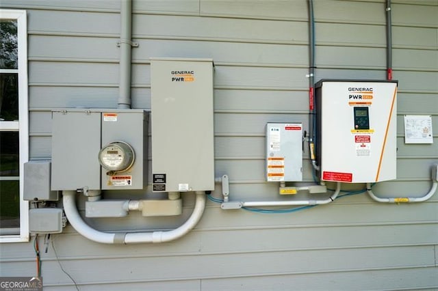 76 Vaughn NE, Cartersville, GA 30121 - exterior view of electric meter and related energy utilities