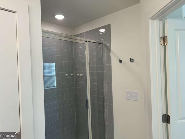 7695 Baron Rd, Fairburn, GA 30213 - bathroom featuring a stall shower