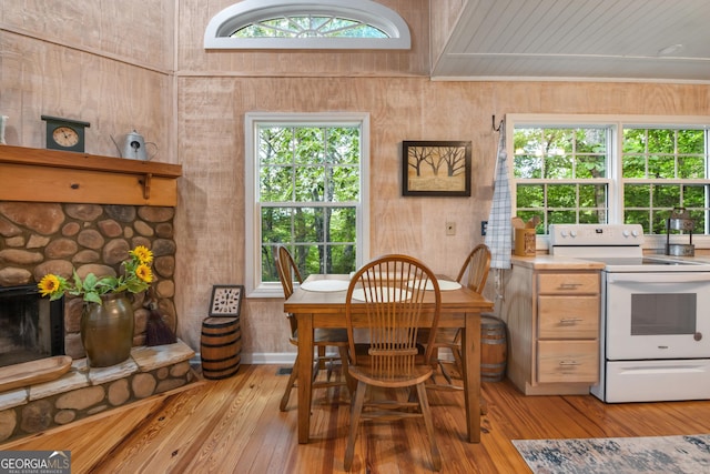 254 Rue Ln, Clayton, GA 30525 - dining space with light wood finished floors