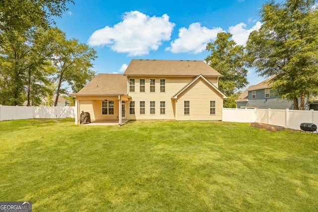 86 Crestview Dr, Guyton, GA 31312 - rear view of property with a patio area