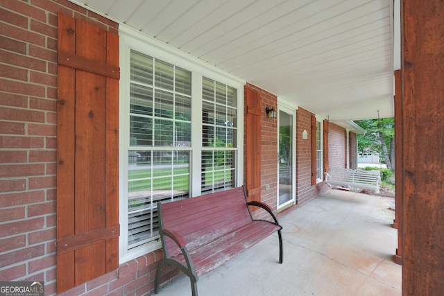 602 Pine Knoll Ct, Mcdonough, GA 30252 - view of covered porch
