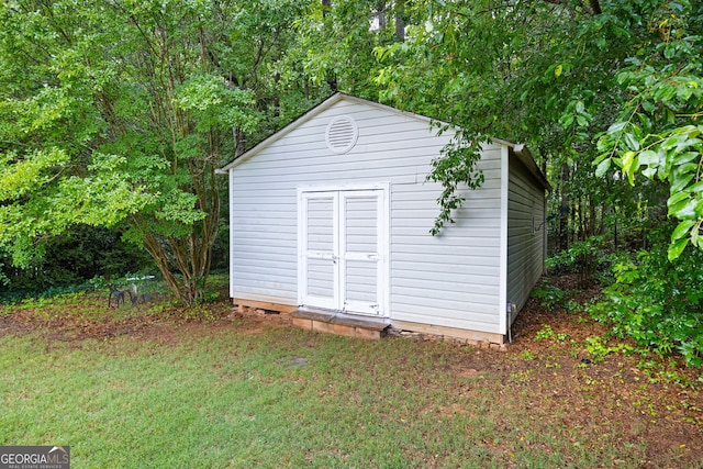 784 Crestworth Xing, Powder Springs, GA 30127 - view of shed