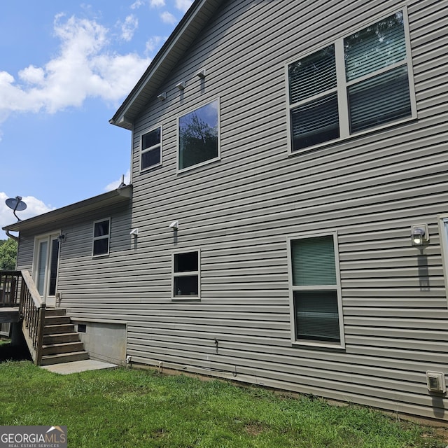 1649 Deer Creek Ln, Monroe, GA 30655 - view of home's exterior with a yard