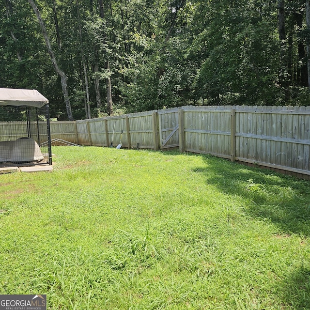 1649 Deer Creek Ln, Monroe, GA 30655 - view of fenced backyard