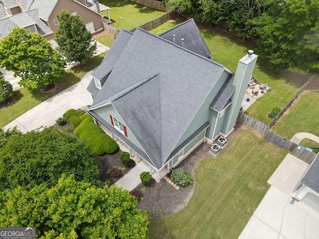 330 Bay Grove Rd, Loganville, GA 30052 - view from above of property