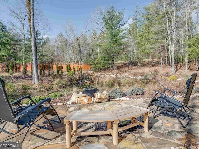 721 Dial Rd, Blue Ridge, GA 30513 - view of patio