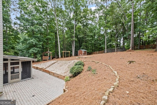 125 Sable Pointe Dr, Milton, GA 30004 - view of yard with a sunroom