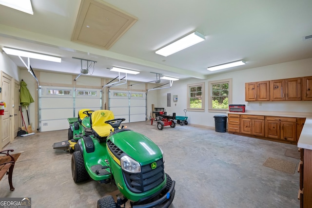 1315 Chimney Mountain Flats Trl, Clarkesville, GA 30523 - garage with a garage door opener