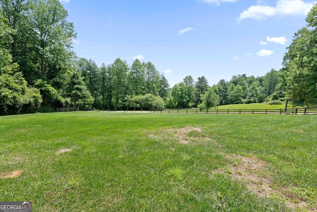 1315 Chimney Mountain Flats Trl, Clarkesville, GA 30523 - view of yard with a view of countryside