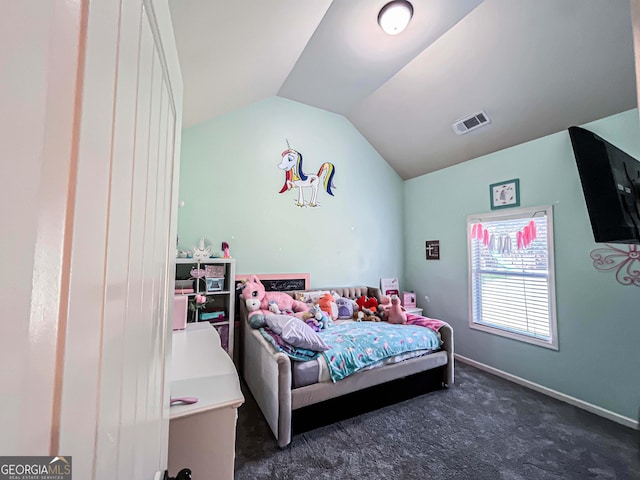 125 Kayla Ct, Locust Grove, GA 30248 - bedroom featuring lofted ceiling and carpet