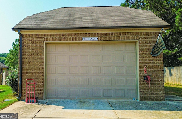 125 Kayla Ct, Locust Grove, GA 30248 - view of garage
