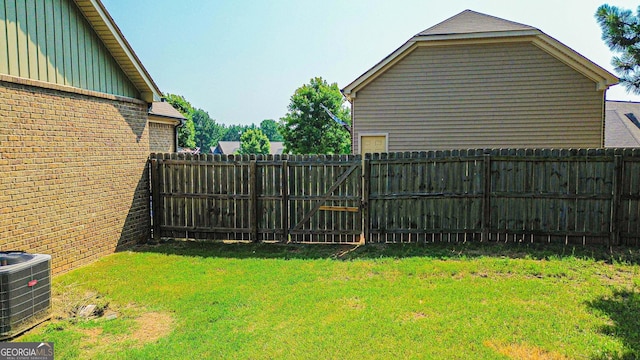 125 Kayla Ct, Locust Grove, GA 30248 - view of yard with cooling unit