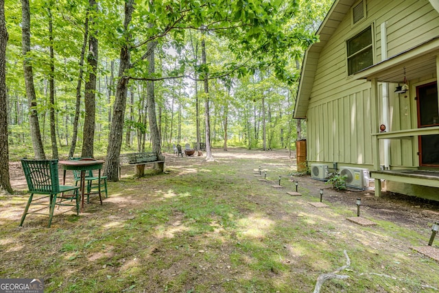 196 Elm St, Menlo, GA 30731 - view of yard featuring ac unit