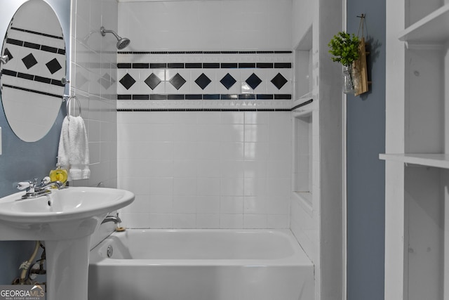 3119 Conyers St SE, Covington, GA 30014 - bathroom with shower / tub combination