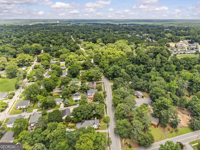 3119 Conyers St SE, Covington, GA 30014 - aerial perspective of suburban area with a forest