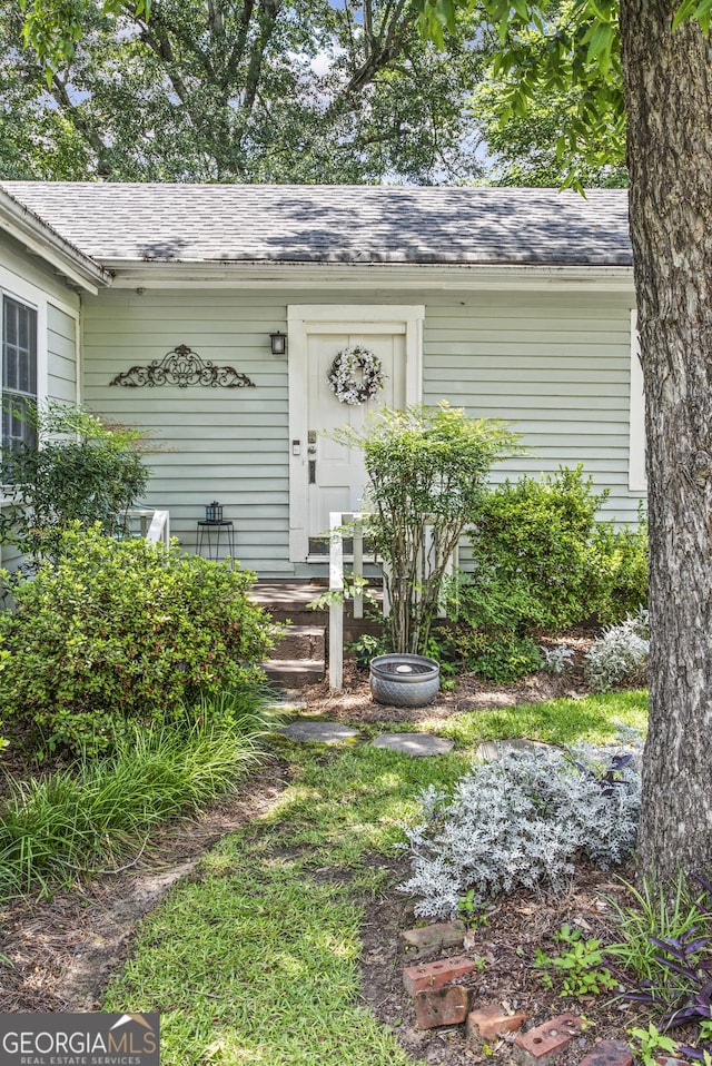 3119 Conyers St SE, Covington, GA 30014 - entrance to property with a shingled roof