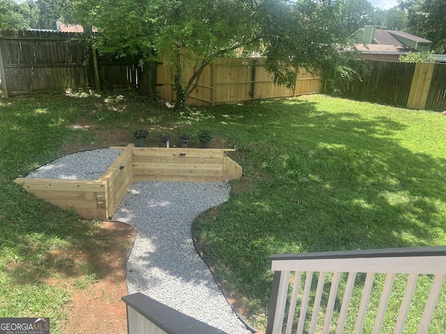 1340 Stoneleigh Way, Stone Mountain, GA 30088 - view of fenced backyard