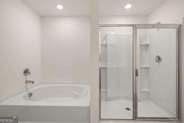 11884 Aukerman Way, Hampton, GA 30228 - full bath with a stall shower and a bath