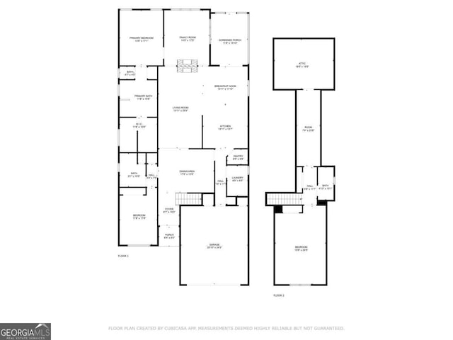 1570 Woodberry Run Dr, Snellville, GA 30078 - view of floor plan / room layout