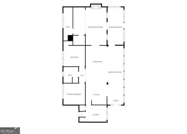 172B Hummingbird Ln, Jackson, GA 30233 - view of property floor plan