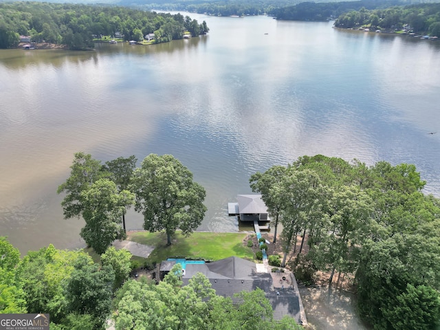 172B Hummingbird Ln, Jackson, GA 30233 - aerial view of a nearby body of water