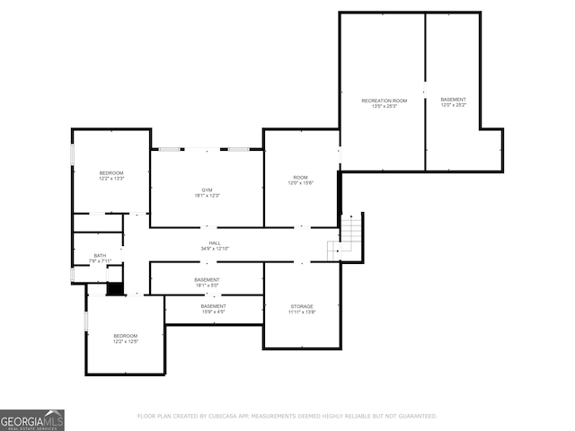 31 Bluff Mountain Dr SW, Rome, GA 30165 - view of home floor plan