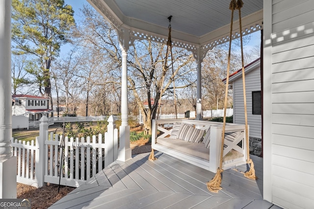 209 Athens St, Jefferson, GA 30549 - view of porch