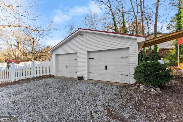 209 Athens St, Jefferson, GA 30549 - detached garage with driveway