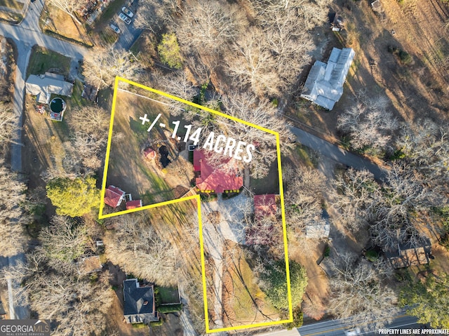 209 Athens St, Jefferson, GA 30549 - bird's eye view