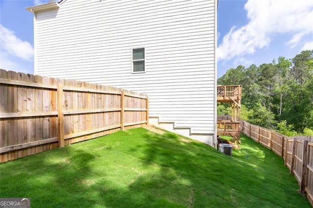312 Deer Run Dr, Dallas, GA 30132 - view of fenced backyard