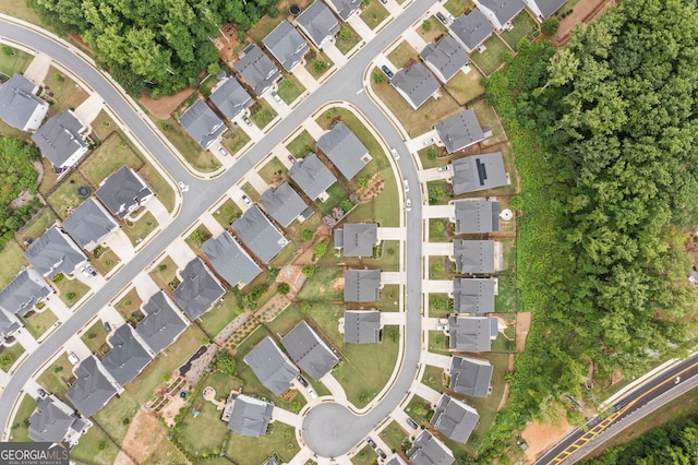 306 Coppergate Ct, Holly Springs, GA 30115 - aerial view of property's location with nearby suburban area