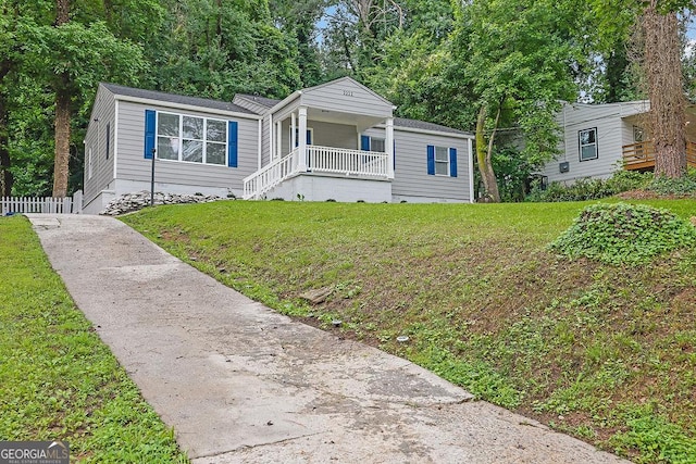 2222 Beecher Cir SW, Atlanta, GA 30311 - manufactured / mobile home featuring a porch