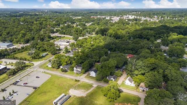 621 Arthur St, Lagrange, GA 30241 - aerial view of property and surrounding area featuring a forest