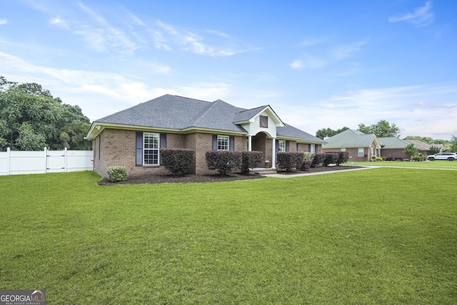 510 Braves Field Dr, Guyton, GA 31312 - view of front of property with brick siding and a shingled roof