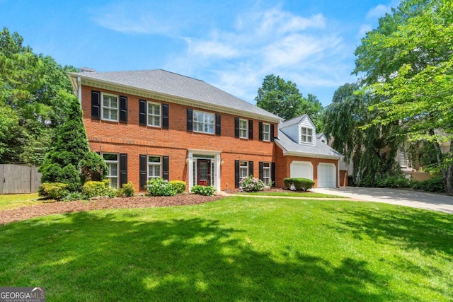 2903 Ashebrooke Dr NE, Marietta, GA 30068 - view of front of house with driveway, a garage, and brick siding