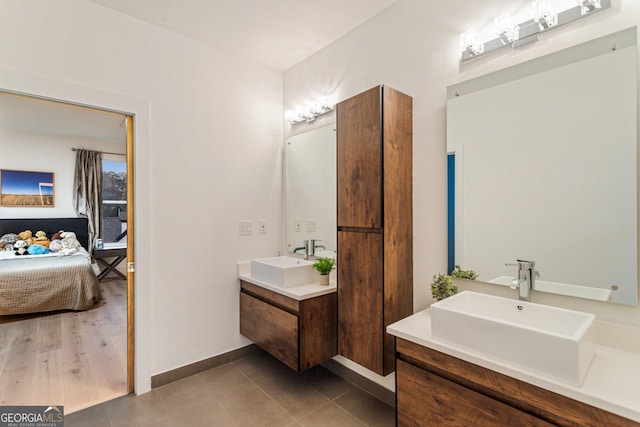 1045 Shepherds Ln NE, Atlanta, GA 30324 - ensuite bathroom featuring vanity and tile patterned flooring