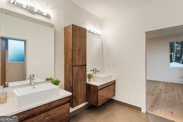1045 Shepherds Ln NE, Atlanta, GA 30324 - bathroom featuring vanity and tile patterned flooring