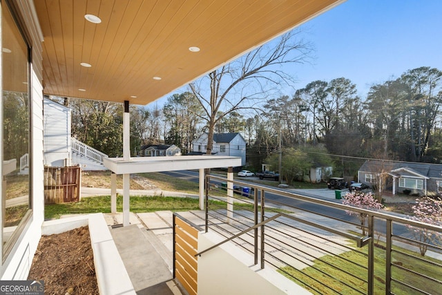 1045 Shepherds Ln NE, Atlanta, GA 30324 - view of patio