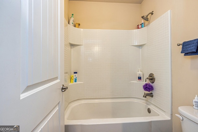 874 Crescent Ln Unit 52, Griffin, GA 30224 - full bathroom with toilet and shower / bath combination