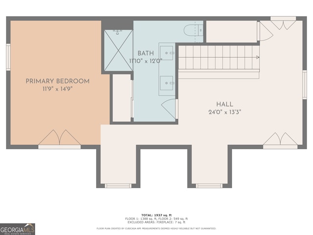 74 Hollis Hts, Newnan, GA 30263 - view of room layout