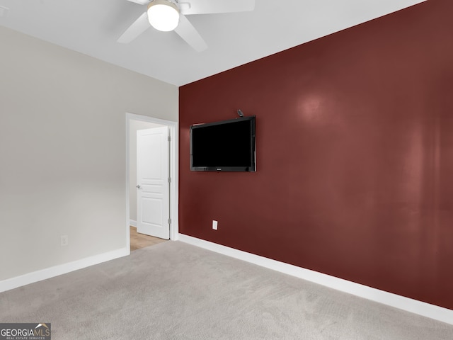 302 Burberry Ct, Griffin, GA 30223 - carpeted spare room featuring ceiling fan and baseboards