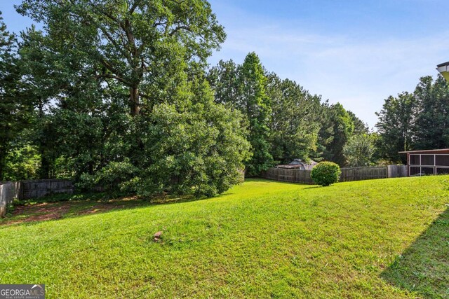 99 Rainwater Ln, Dallas, GA 30157 - view of fenced backyard
